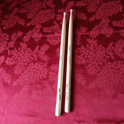 FACTORY AUTOGRAPHED ERIC CARR "KISS" DRUM STICKS