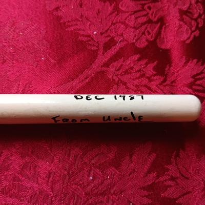 FACTORY AUTOGRAPHED ERIC CARR "KISS" DRUM STICKS