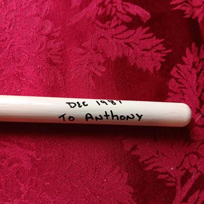 FACTORY AUTOGRAPHED ERIC CARR "KISS" DRUM STICKS