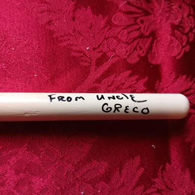 FACTORY AUTOGRAPHED ERIC CARR "KISS" DRUM STICKS