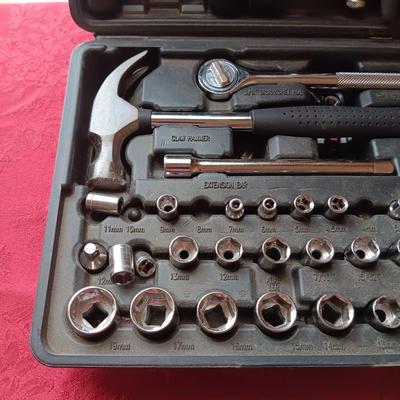 NUMEROUS TOOLS IN A PORTABLE BOX