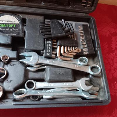 NUMEROUS TOOLS IN A PORTABLE BOX