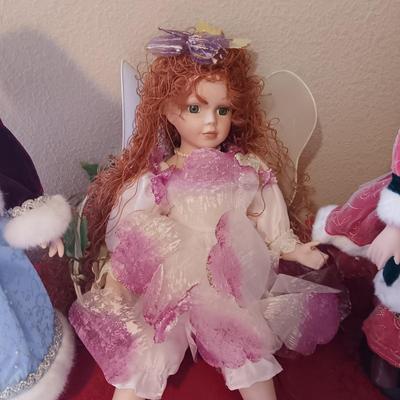 PORCELAIN ANGELS AND DOLLS