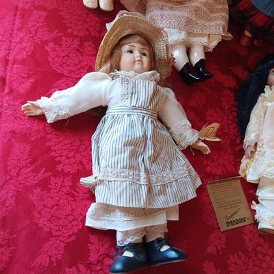 SEYMOUR MANN AND OTHER PORCELAIN DOLLS