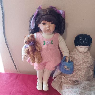 SEYMOUR MANN AND OTHER PORCELAIN DOLLS