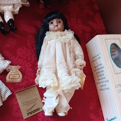 SEYMOUR MANN AND OTHER PORCELAIN DOLLS