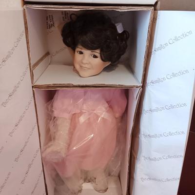 "DANIELLE" PICTURE PERFECT BABY, "DARLA" THE LITTLE RASCALS AND A THIRD PORCELAIN DOLL