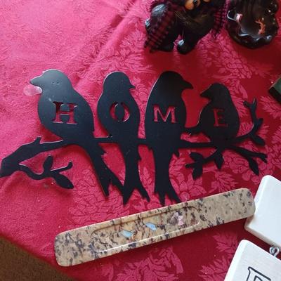 WALL HANGINGS AND VARIOUS KNICK KNACKS