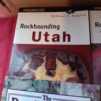 MOSTLY ROCKHOUNDING BOOKS