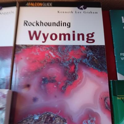 MOSTLY ROCKHOUNDING BOOKS
