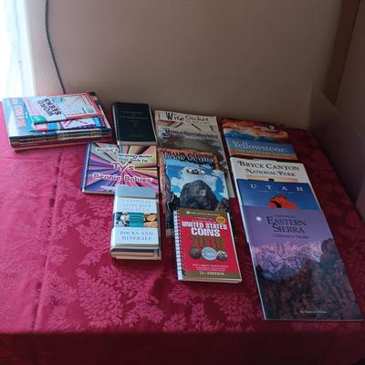 WORDQUEST PUZZLES AND A VARIETY OF BOOKS