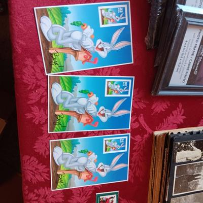 NEW PLASTIC FRAMES, FIRST DAY OF ISSUES & VINTAGE/ANTIQUE PICTURES