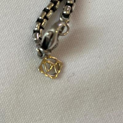 20” David Yurman sterling silver box chain