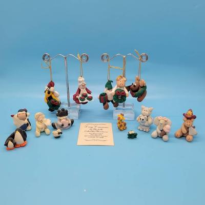 Tiny Treasures by Michelle Field (Clay ornaments and figurines)