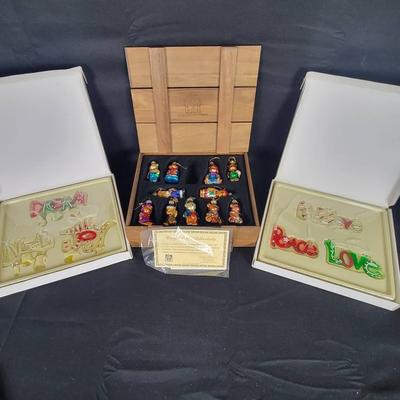 CHA208 Assorted Boxed Christmas Ornament Sets
