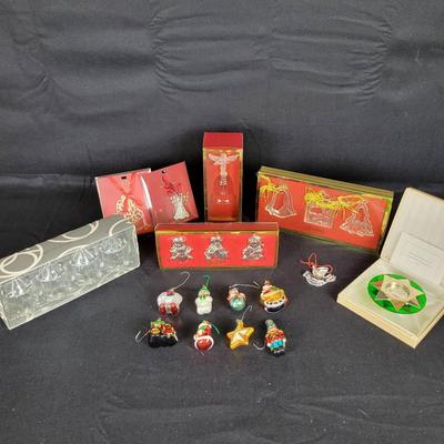 Lenox, Gorham, Dept 56 & Franklin Mint Christmas Ornaments