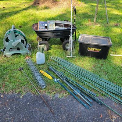 Gorilla Cart & Assorted Lawn/Garden Items
