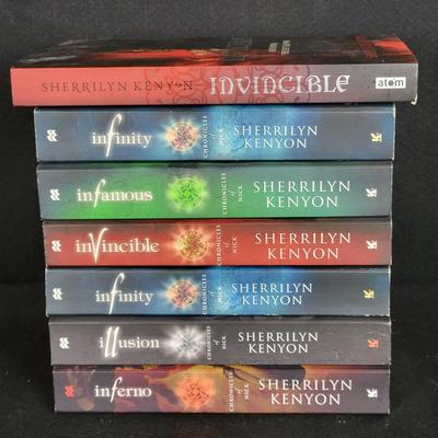 CHA268 (7) Paperback Novels By Sherrilyn Kenyon