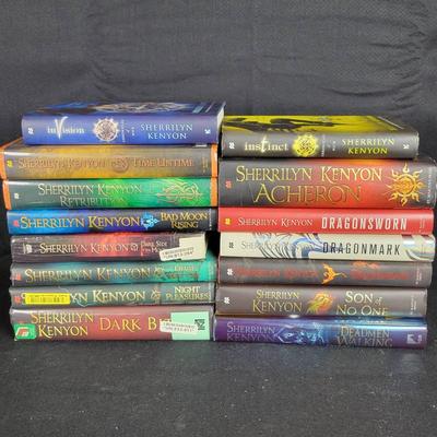 CHA269 (15) Hardback Novels By Sherrilyn Kenyon