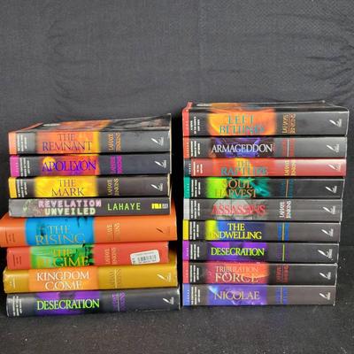 CHA273 (17) Hardback/paperback Novels By Tim LaHaye