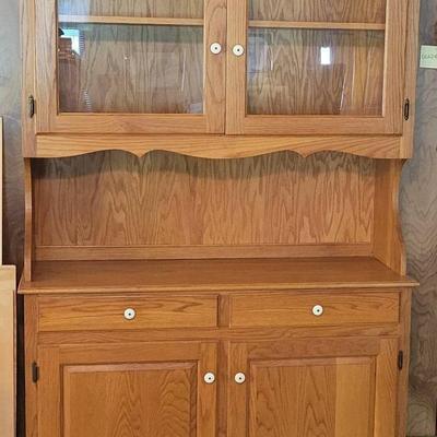 Vintage Hutch 50" X 17" X 76"