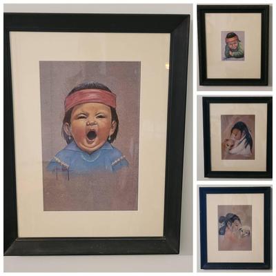 CHA300 (4) Framed Prints By Jane Mabry