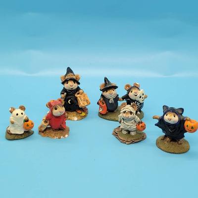 Wee Forest Folk Halloween: 1984 "Witchy Boo!", 1987 "Littlest Witch & Skeleton,