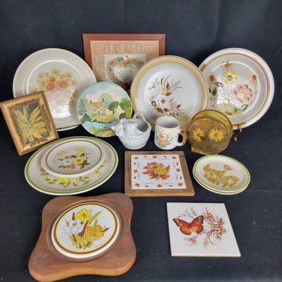 Vintage Home: Stoneware, Trivets, Etc