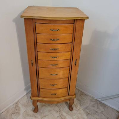 Standing Jewelry Armoire