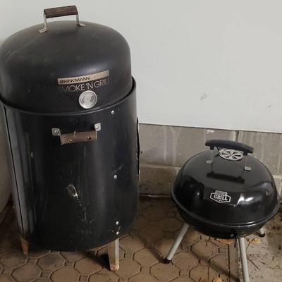 CHA371 Brinkman Smoker & Mini Grill
