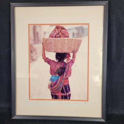 Signed Photogragh 17" X 21"