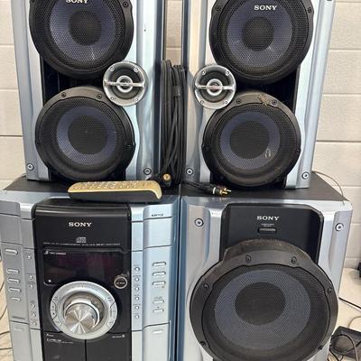 Sony mini hi-fi system MHC-GX450