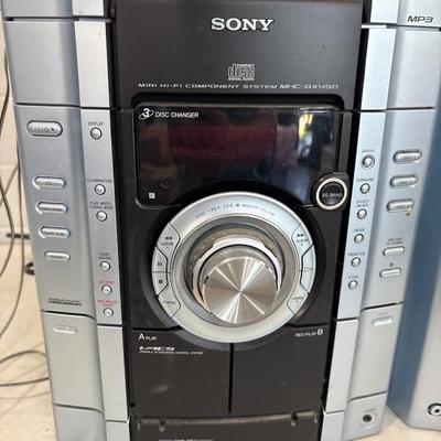 Sony mini hi-fi system MHC-GX450