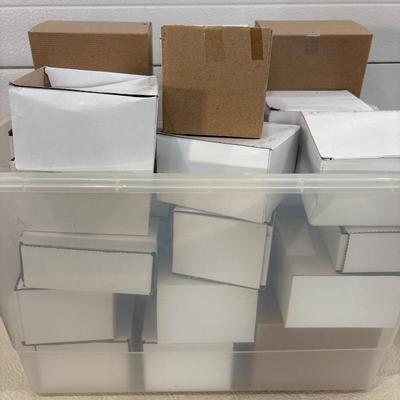 Empty small boxes (craft storage?)