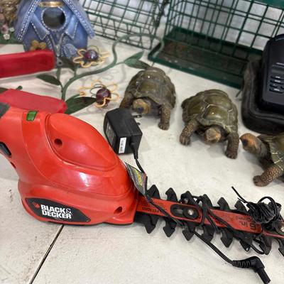 Birdfeeders, pooper scooper, hedge trimmer, and much more