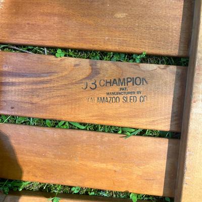 Champion F-47 Sled & Unmarked Sled (G-MG)