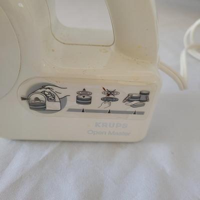 Crock Pot, Food Processor, Grinder, and Can Opener (K-EL)