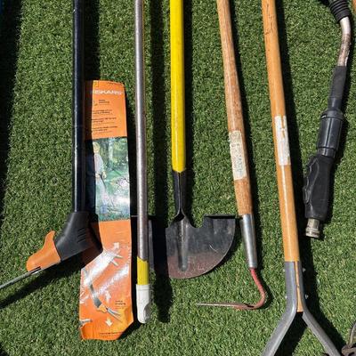 Variety of yard tools