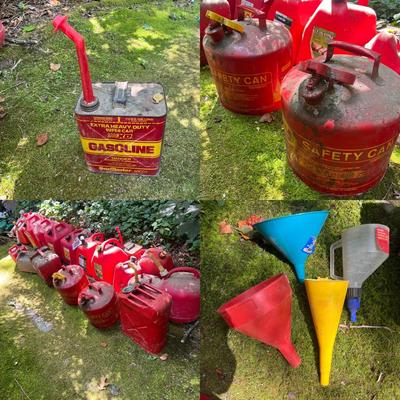 Collection of Gas Cans (S-MG)