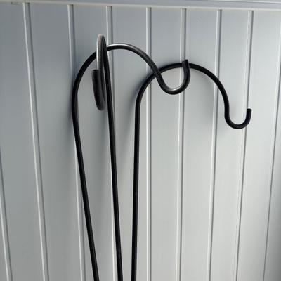 Shepherds hook and flower holder