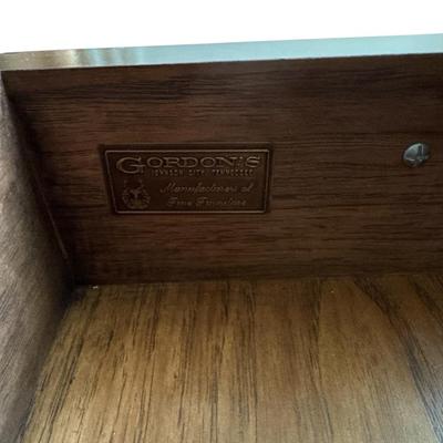 Pair of Campaign Style Burlwood Side tables