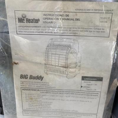 Mr Heater Big Buddy ice house heater