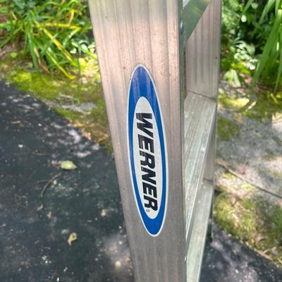 Werner 6’ Reach Aluminum Step Ladder (G-MG)