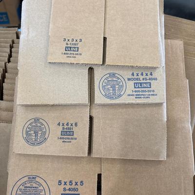 Boxes (variety of sizes)