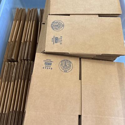 Tote of 5x5 boxes