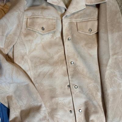Vintage polyester, three-piece outfit