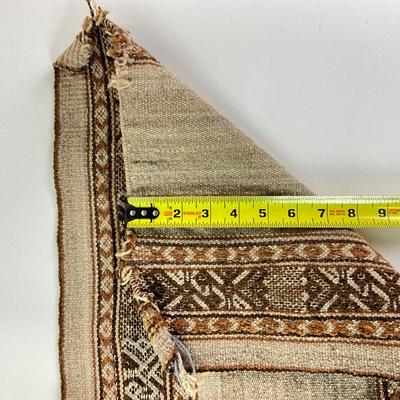 Sale Photo Thumbnail #1536: Has Slight damage to end fringes
Measurements:
5' in length, 15" in width