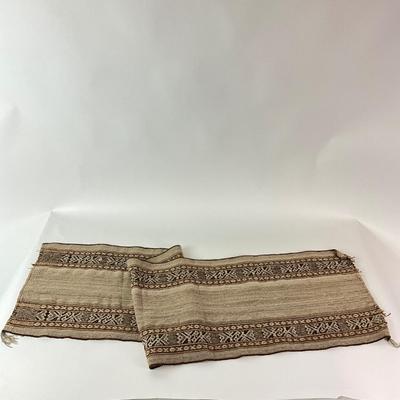 Sale Photo Thumbnail #1534: Has Slight damage to end fringes
Measurements:
5' in length, 15" in width