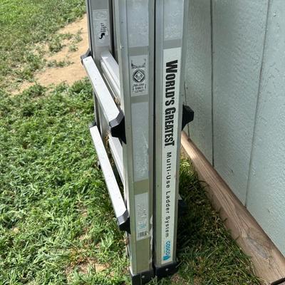 WORLD'S GREATEST MULTI USE LADDER SYSTEM