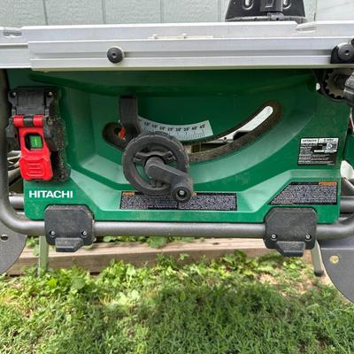 HITACHI 10" JOBSITE TABLE SAW